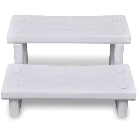 Marches de spa Blanc CFW54740