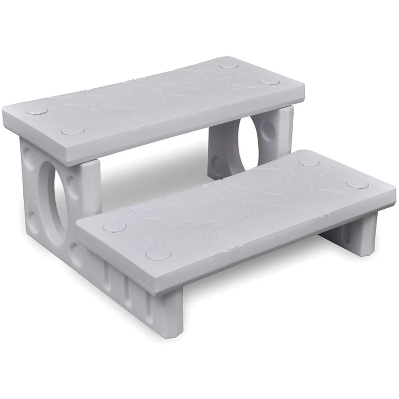 Furniture Limited - Marches de spa Blanc