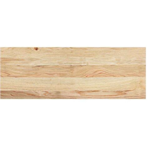 Marches d'escalier 2 pcs,Tapis d'escalier non traité 70x30x2cm bois chêne massif CFW382155