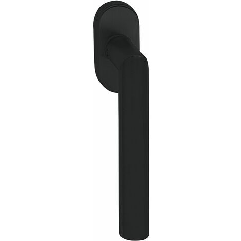 MARCHESI Fenstergriff GEHRUNG, Rastung, 7 x 42 mm, Edelstahl schwarz matt