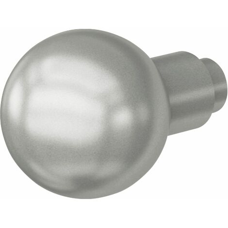 MARCHESI Knopfdrückerlochteil Kugelform, ø 50 mm, Ansatz 16 mm, Edelstahl