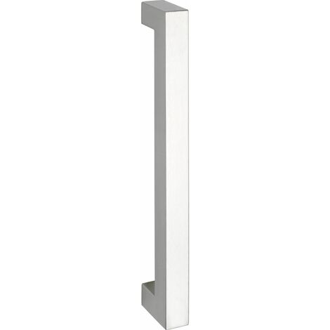 Marchesi Schrankgriff Quadra LA 570mm - moderner Türgriff Länge 600mm, Edelstahl schwarz matt pulverbeschichtet