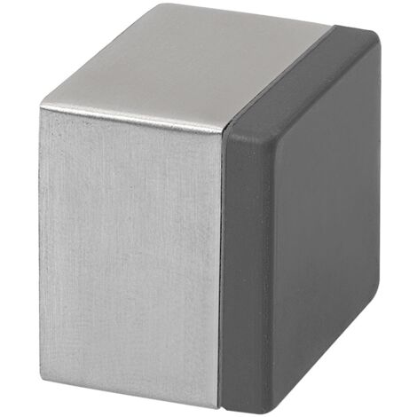 MARCHESI Wandtürpuffer - 25 x 25, Länge 20 mm, Edelstahl matt