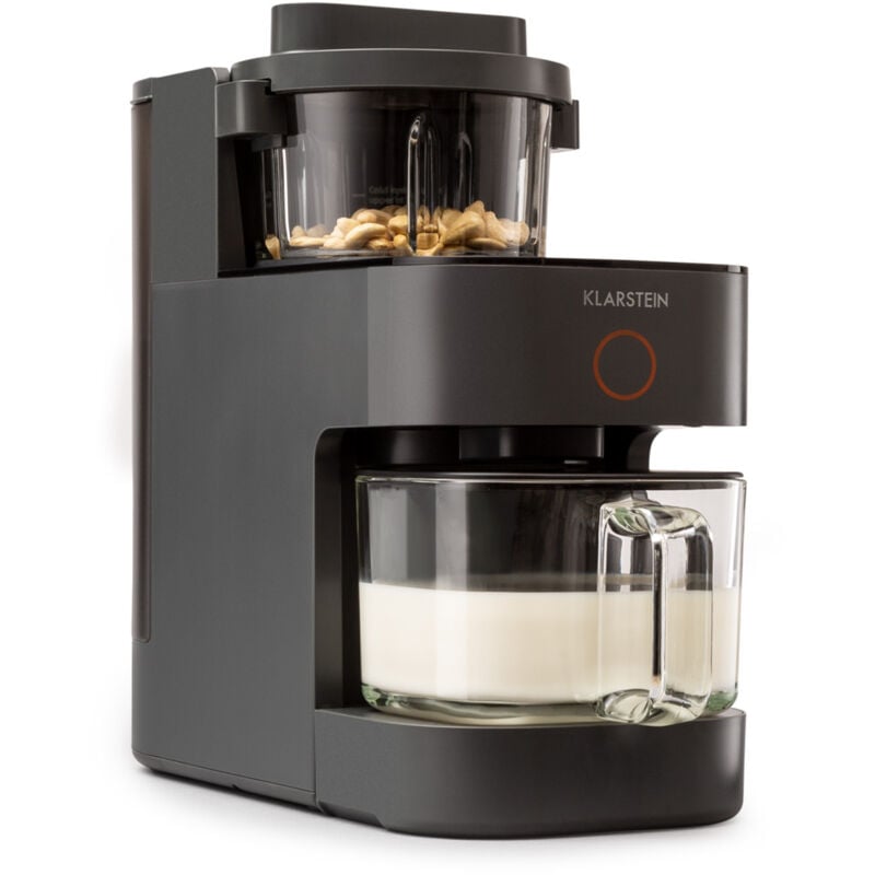 Klarstein - Marcia Nut Milk Maker 300 - 1200 ml 360° Touch Réservoir d'eau amovible