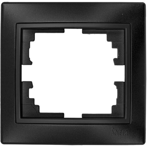 Marco 1 Elemento 83x81x10mm Grafito Serie Europa Solera