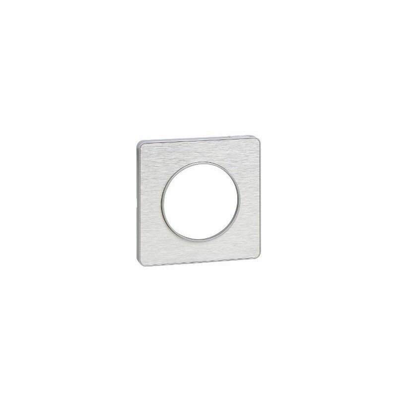 

Marco 1 elemento aluminio cepillado Odace Touch SCHNEIDER S530802J