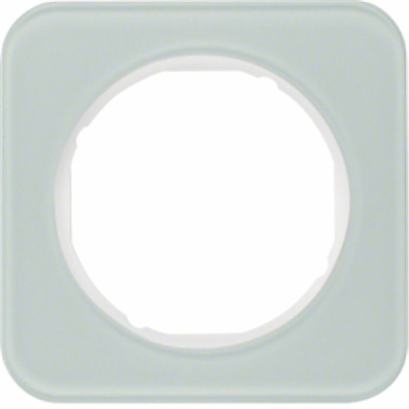 

Marco 1 elemento Berker By 10112109 serie R1 Cristal Blanco - Hager