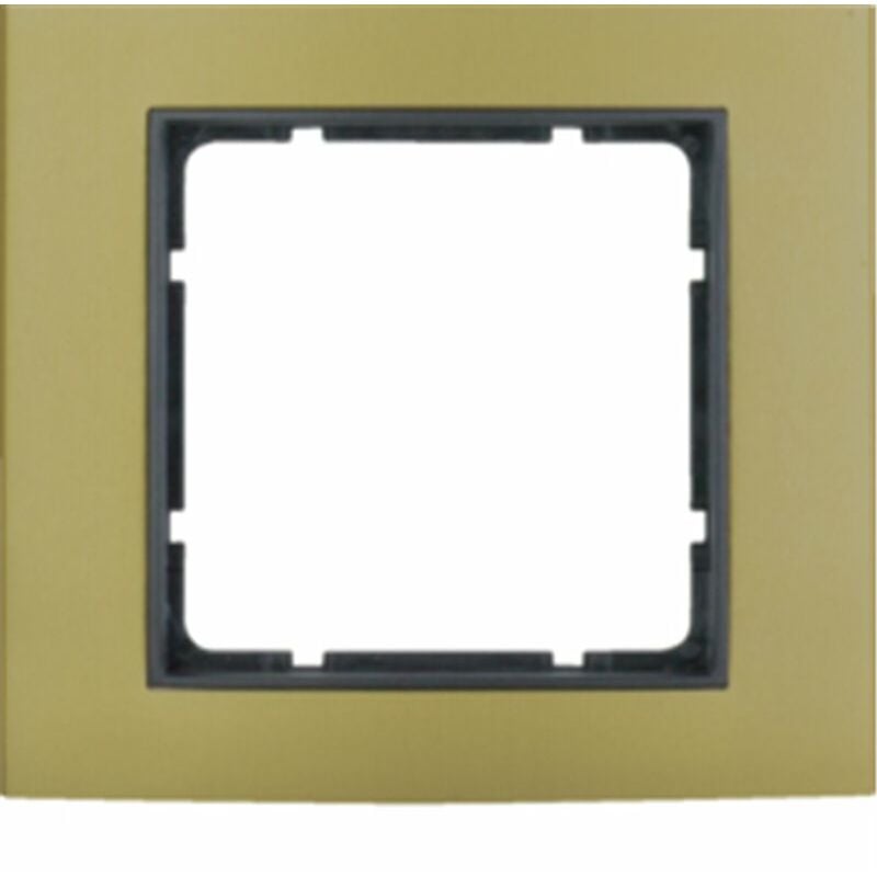 

Marco 1 elemento Berker By B3 10113016 Oro/Antracita - Hager