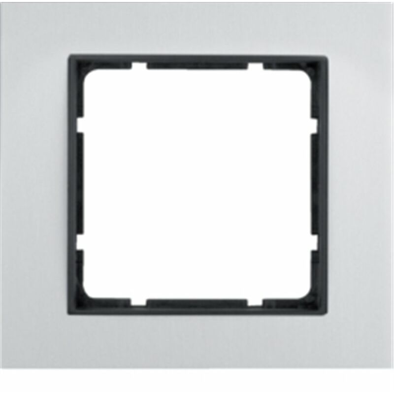 

Marco 1 elemento Berker By B7 10116904 Aluminio/Antracita - Hager