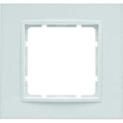 Marco 1 elemento Berker By Hager B7 10116919 Blanco Mate