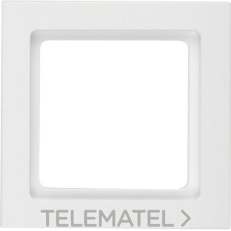 Marco 1 elemento Berker By Hager Q3 10116099 Blanco Mate