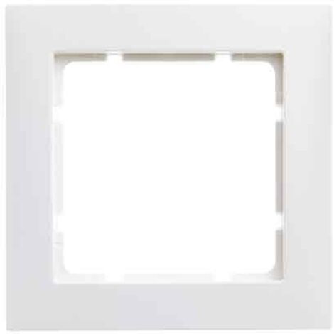 Marco 1 elemento Berker By Hager S1 10118989 Blanco Brillo