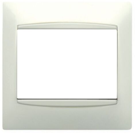 Marco 1 elemento BLANCO con embellecedor BJC Coral 21211