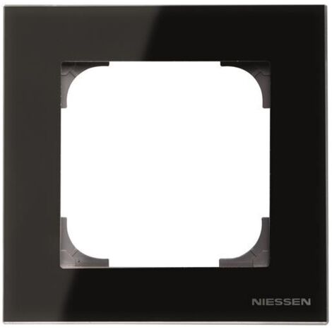 Marco 1 elemento CRISTAL NEGRO NIESSEN SKY 8571 CN