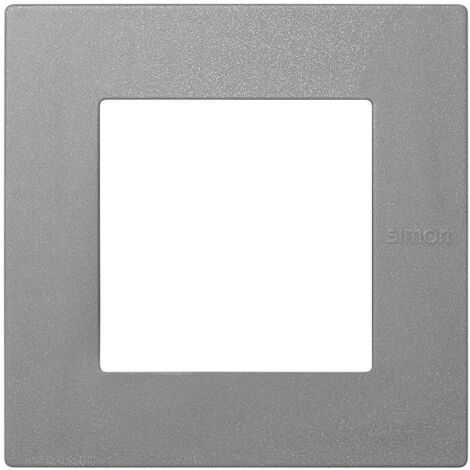 Marco 1 elemento gris esmeril SIMON 27 Scudo 2705610-063