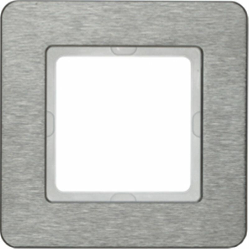 

Marco 1 elemento By Berker Q7 10116083 Acero Inoxidable Cepillado - Hager