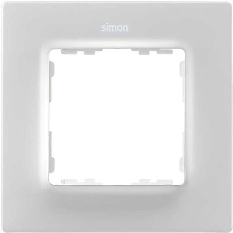 Marco 1 Elemento SIMON 82 Concept 8200617 Blanco Mate