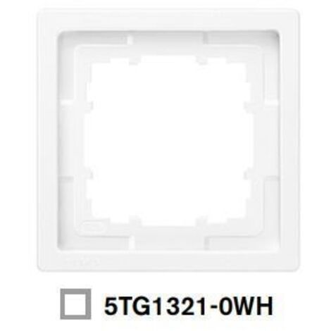 Marco 1 elementos Siemens Delta Style BLANCO POLAR 5TG13210WH