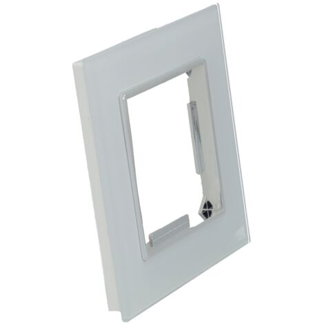 Marco 1 Modulo Cristal templado Blanco