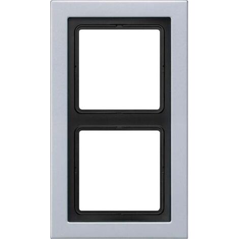 Marco 2 elementos aluminio (11mm) LS Design JUNG ALD 2982