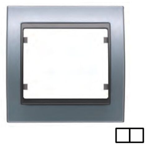 Marco 2 elementos ALUMINIO PRUSIA BJC Mega 22002-AP