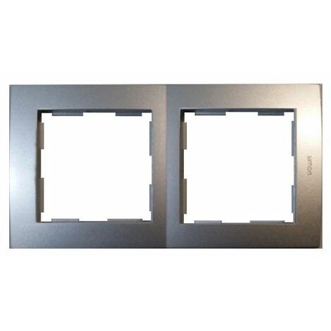 Marco 2 elementos aluminio Simon 28 28620-33