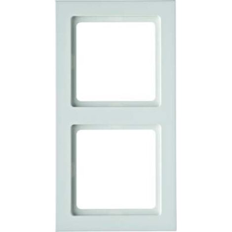 Marco 2 elementos Berker By Hager Q3 10126099 Blanco Mate
