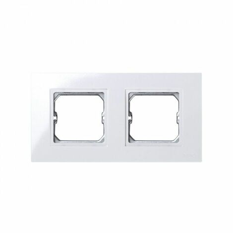 Marco 2 elementos BLANCO para pieza intermedia Simon 27 PLAY 2701620-030