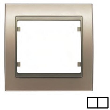 Marco 2 elementos BRONCE NIEBLA BJC Mega 22002-BN