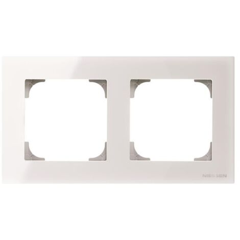 Marco 2 elementos CRISTAL BLANCO NIESSEN SKY 8572 CB