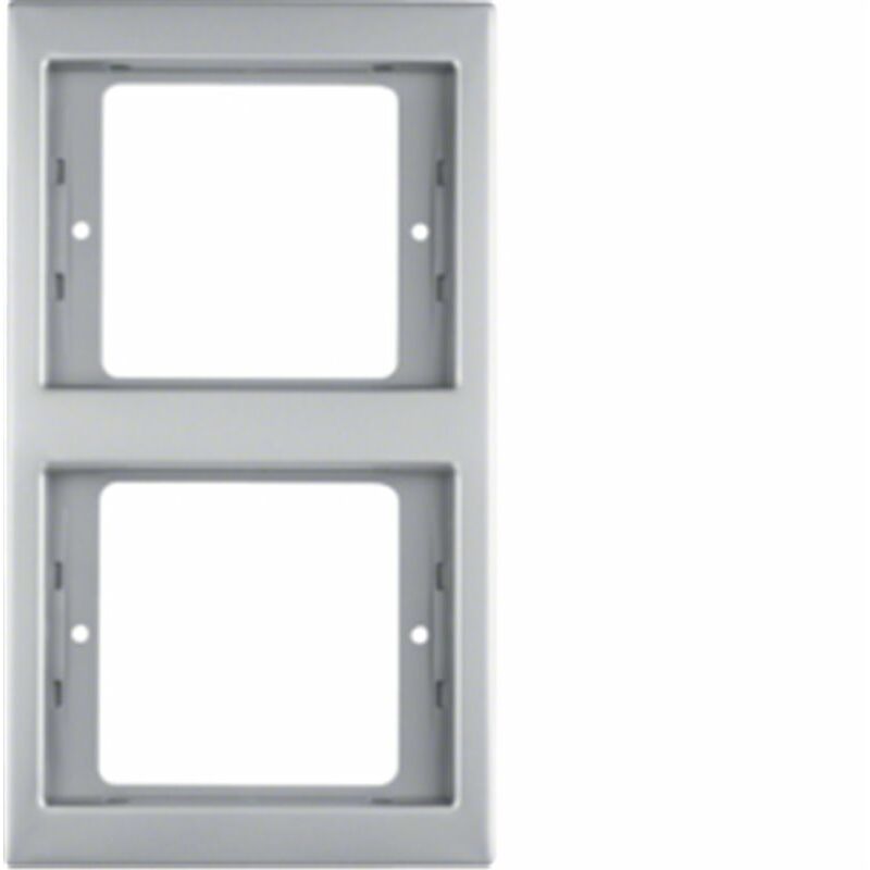 

Marco 2 elementos By Berker K5 13237004 Acero - Hager