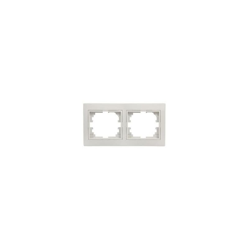

Marco 2 elementos horizontal Dimensión:154x81x10 mm Color: negro