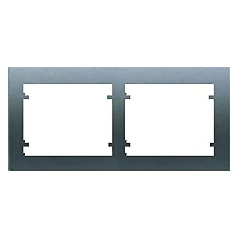 

Marco 2 Elementos horizontal Acero Neptuno Iris 18002-AN - BJC
