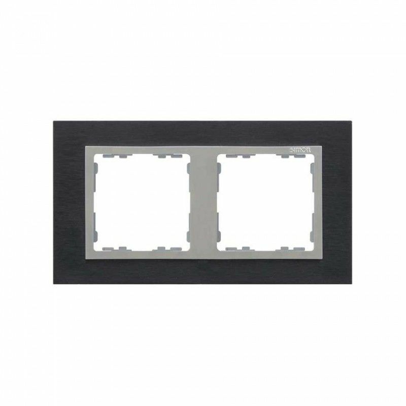 

Marco 2 elementos nature inox negro 82 NATURE 82927-38 - Simon