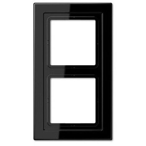 Marco 2 elementos negro (11mm) LS Design JUNG LSD 982 SW