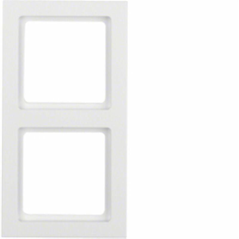 

Marco 2 elementos Berker By Hager Q3 10126099 Blanco Mate