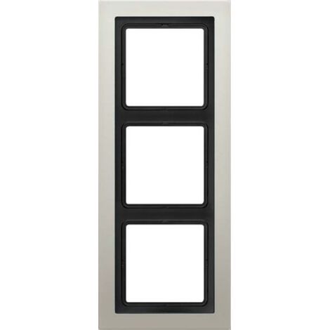 Marco 3 elementos acero (11mm) LS Design JUNG ESD 2983