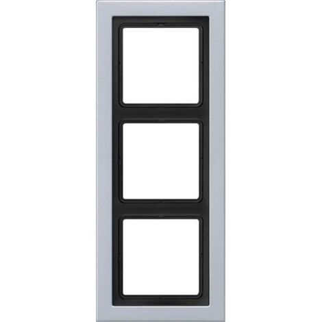 Marco 3 elementos aluminio (11mm) LS Design JUNG ALD 2983