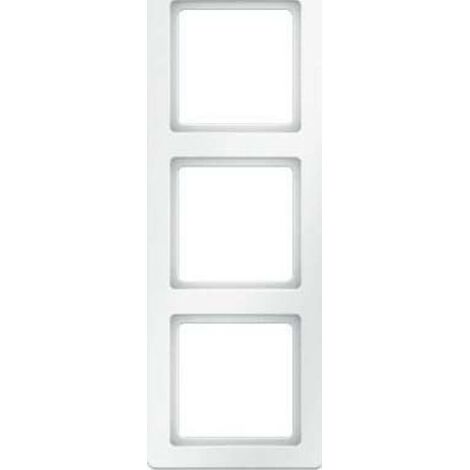 Marco 3 elementos Berker By Hager Q1 10136089 Blanco Mate