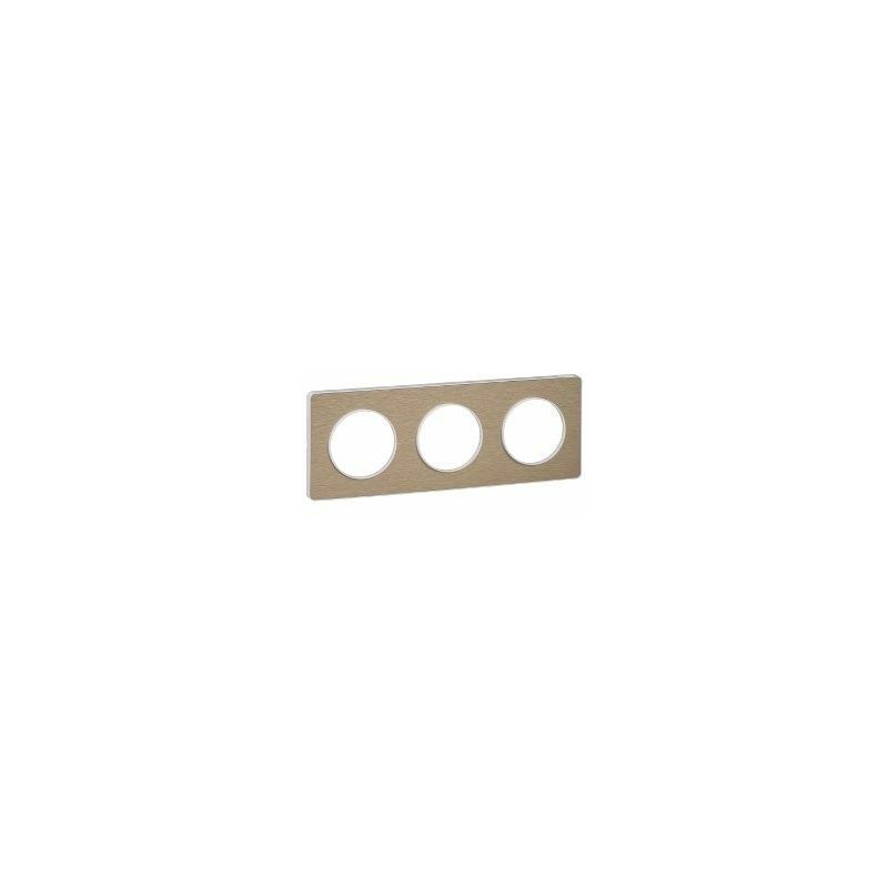 

Marco 3 elementos bronce Odace Touch SCHNEIDER S520806L