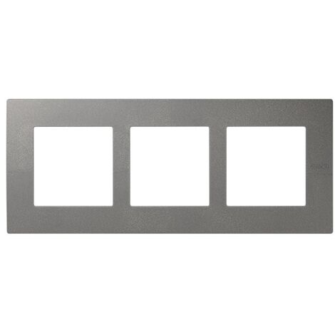 Marco 3 elementos gris esmeril SIMON 27 Scudo 2705630-063