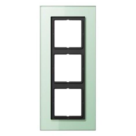 Marco 3 elementos LS PLUS cristal JUNG LSP 983 GLAS