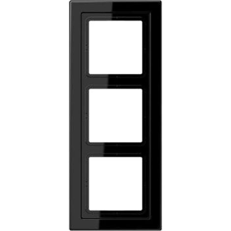 Marco 3 elementos negro (11mm) LS Design JUNG LSD 983 SW