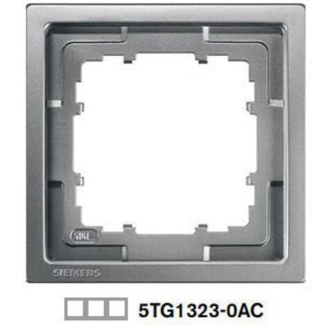 Marco 3 elementos Siemens Delta Style ANTRACITA COSSO 5TG13230AC