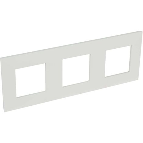 Marco 3 elementos VALENA NEXT blanco LEGRAND 741003