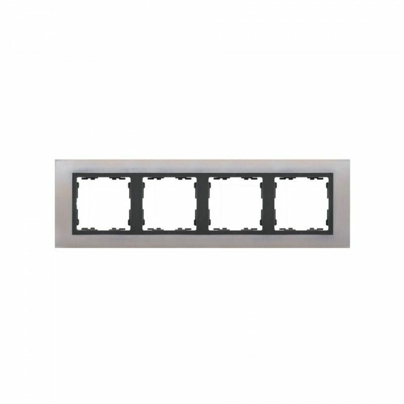 

Marco 4 elementos acero inox 82 NATURE 82847-37 - Simon