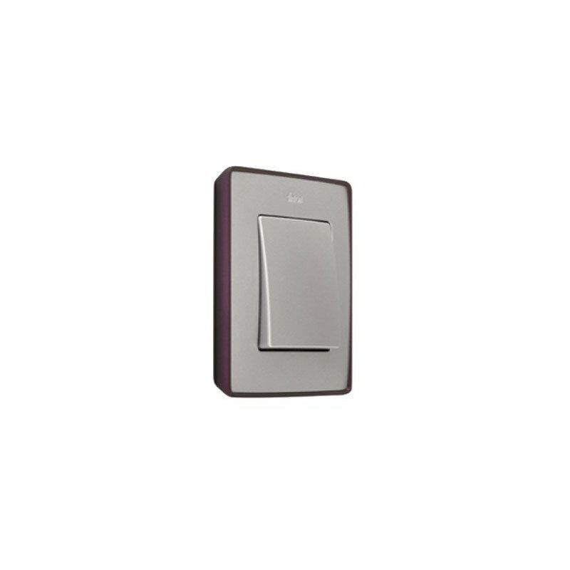 

Marco Detail Color Metalizado 82 Select Aluminio Frio Base Morada 82016X0-254 | 4 ELE 8201640-254 - Simon