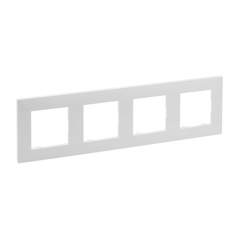 

Marco 4 elementos 864174 serie Niloe Step Blanco Mate - Legrand