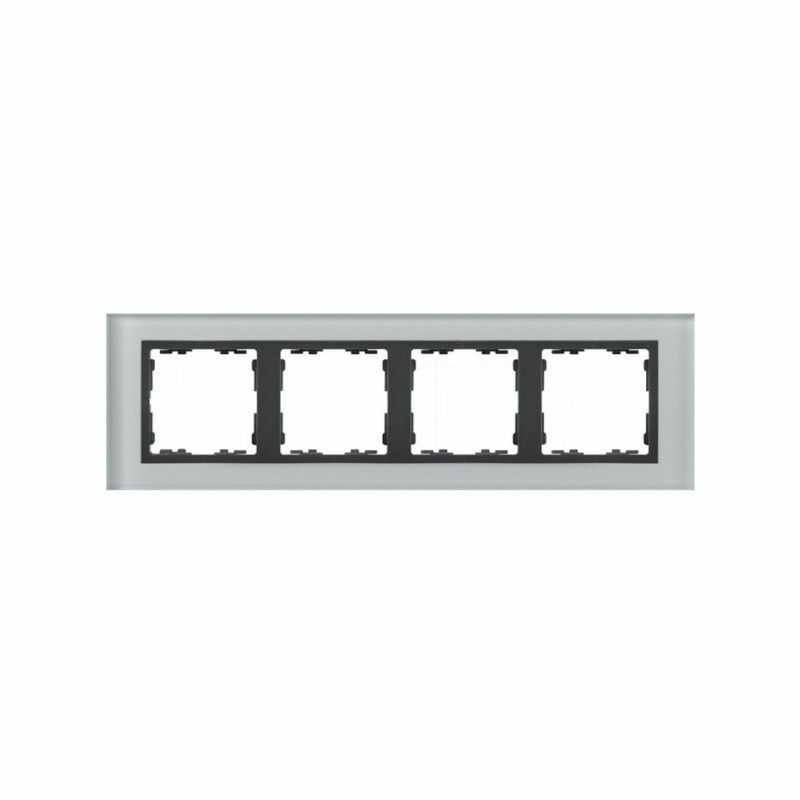 

Marco 4 elementos cristal gris 82 NATURE 82847-35 - Simon