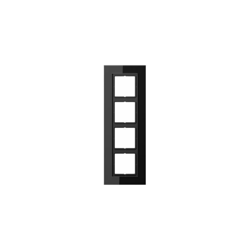 

Marco 4 elementos LS PLUS negro cristal LSP 984 GL SW - Jung